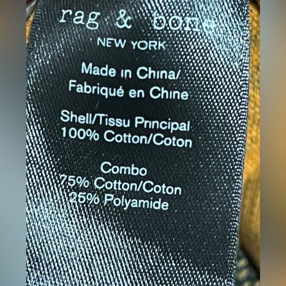 Rag & Bone Plaid Shirt – Medium – Brown & Black – 100% Cotton – Made in China - Picture 3 of 12